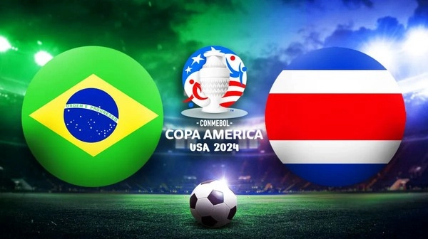 កំណត់អត្តសញ្ញាណ Brazil vs Costa Rica 08:00 មិថុនា 25 Copa America