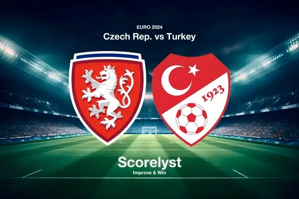 កំណត់អត្តសញ្ញាណ Czechia vs Turkey 02h00 27/06 Euro 2024