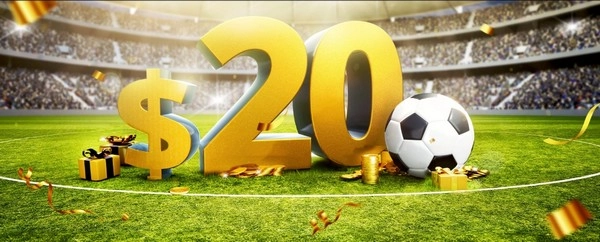 USD 20 Free Bet on Football with Your Deposit